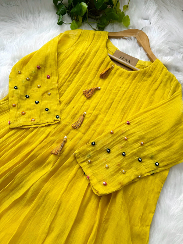 Premium Mul Chanderi Anarkali Suit – Graceful Elegance for Every Occasion