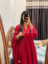 Zena Signature Anarkali 💛 – Premium Pure Mul Cotton🌿Z396