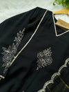 Mul Chanderi Handwork Kurti Set- Ready to Wear