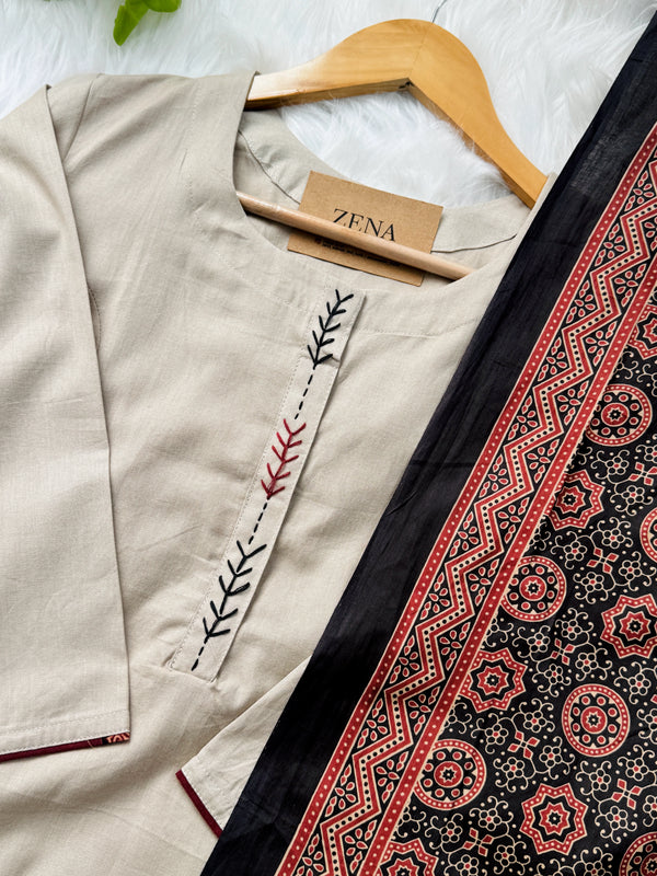 Pure Cotton Ready-to-Wear Suit