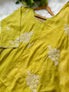Mul Chanderi Embroidered Anarkali Kurti Set – Timeless Elegance, Effortless Style
