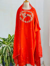 Pure Dola Silk Handwork Kurti Set with Organza Dupatta – Luxury Meets Tradition