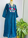 Mul Chanderi Hand-Embroidered Anarkali Set – Graceful & Premium