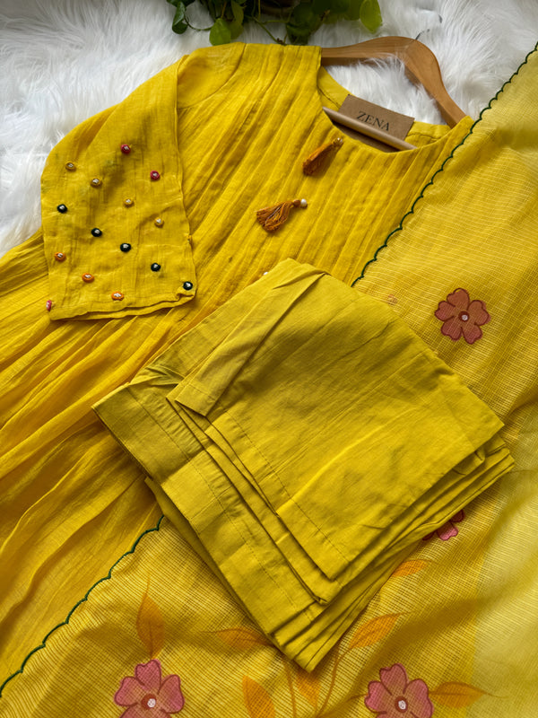 Premium Mul Chanderi Anarkali Suit – Graceful Elegance for Every Occasion