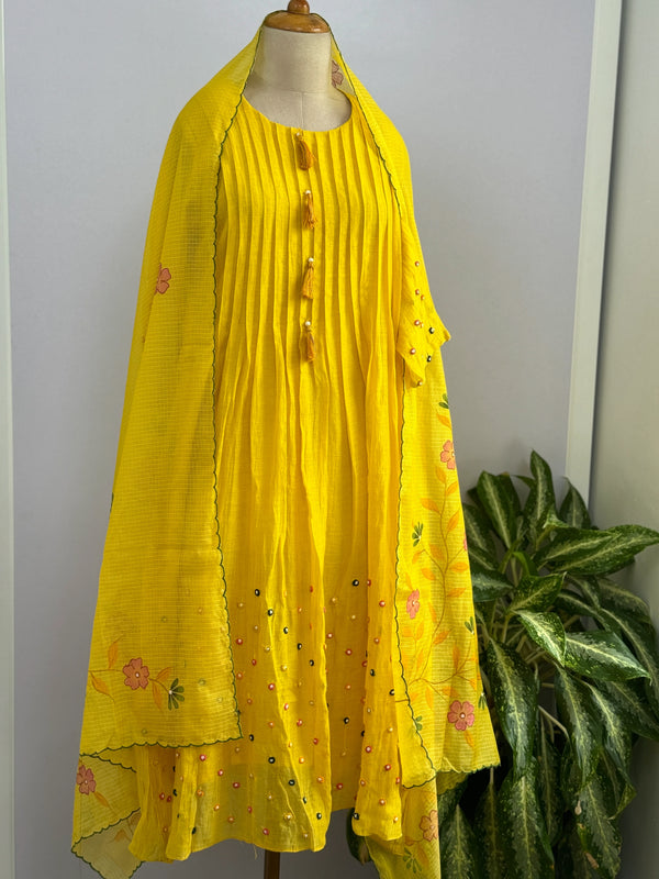 Premium Mul Chanderi Anarkali Suit – Graceful Elegance for Every Occasion