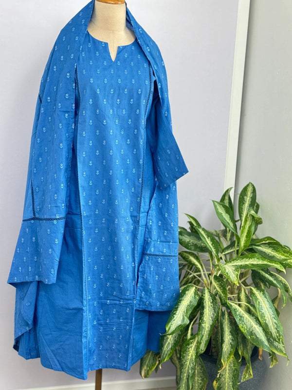 Premium Mul Cotton A-Line Set for Effortless Style 🌸