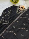✨ Premium Mul Cotton Hand-Detailed Anarkali Set ✨
