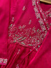 Pure Cotton Embroidered Anarkali Set – Elegant Ethnic Wear 🌸